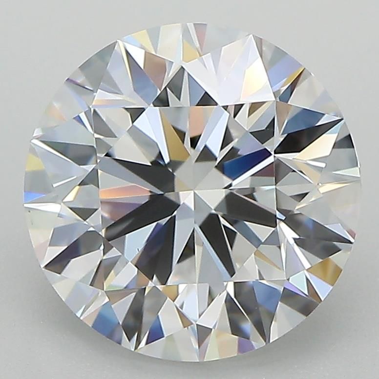 3.3ct Round D VS1 Lab-Grown Diamond