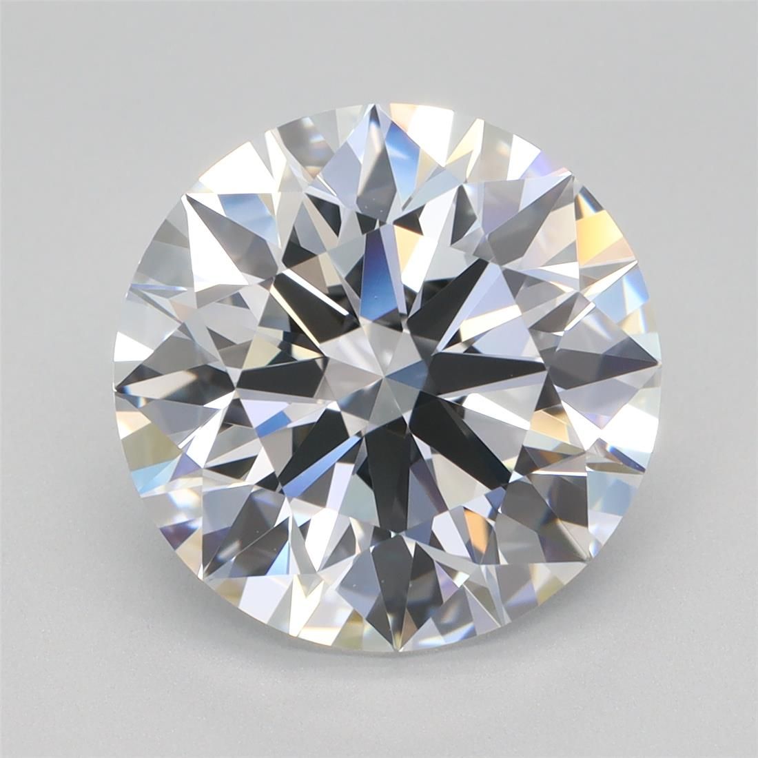 4.16ct Round D VVS2 Lab-Grown Diamond