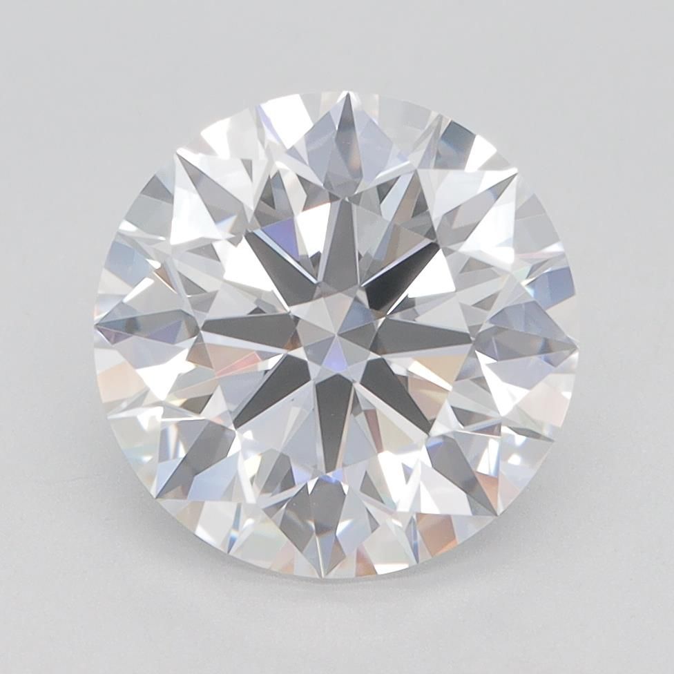 3.65ct Round D VVS1 Lab-Grown Diamond