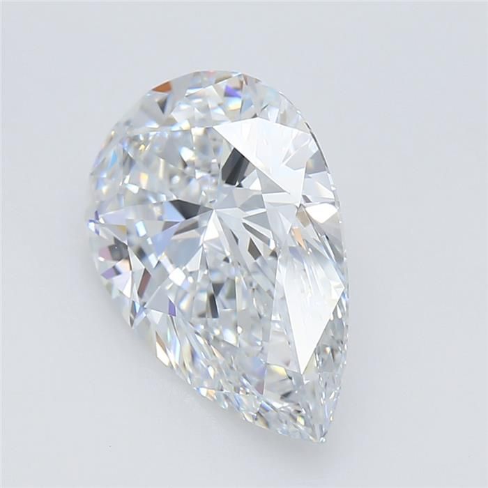 3.1ct Pear D VVS2 Lab-Grown Diamond