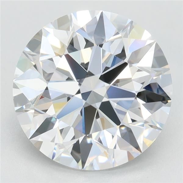 2.96ct Round D VVS1 Lab-Grown Diamond