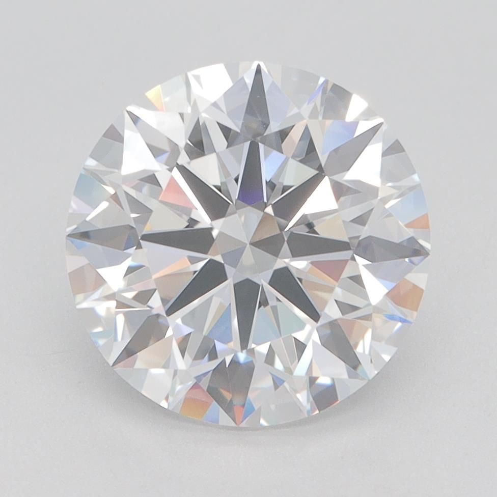 3.65ct Round E VVS1 Lab-Grown Diamond
