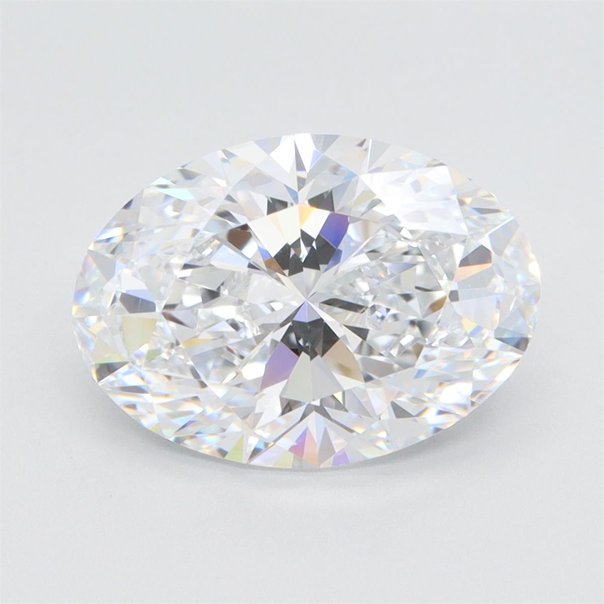 4.16ct Oval D VVS1 Lab-Grown Diamond