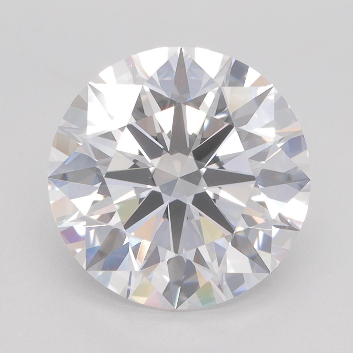 5.44ct Round E IF Lab-Grown Diamond