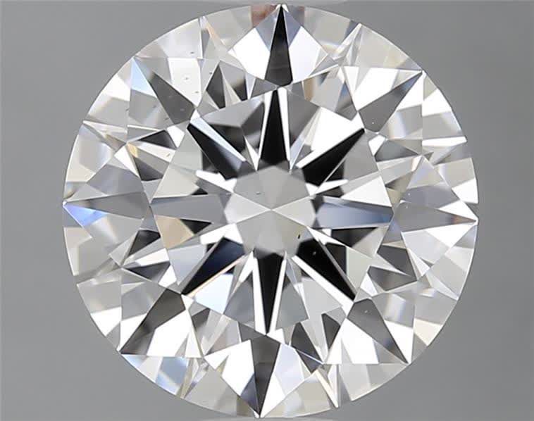 1.75ct Round D VS2 Lab-Grown Diamond