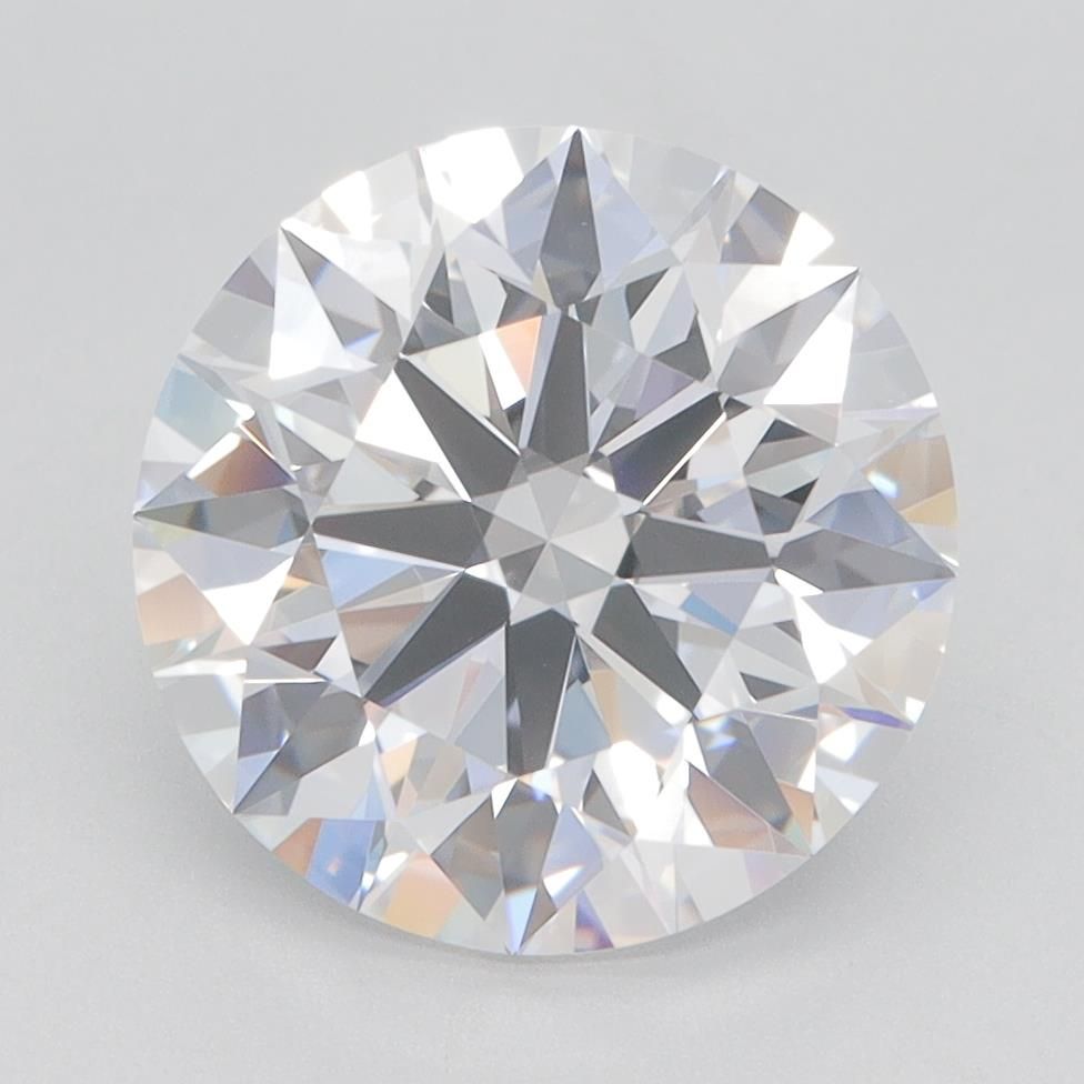 3.59ct Round D VVS2 Lab-Grown Diamond