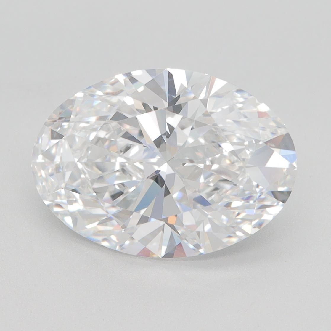 3.31ct Oval D VVS1 Lab-Grown Diamond