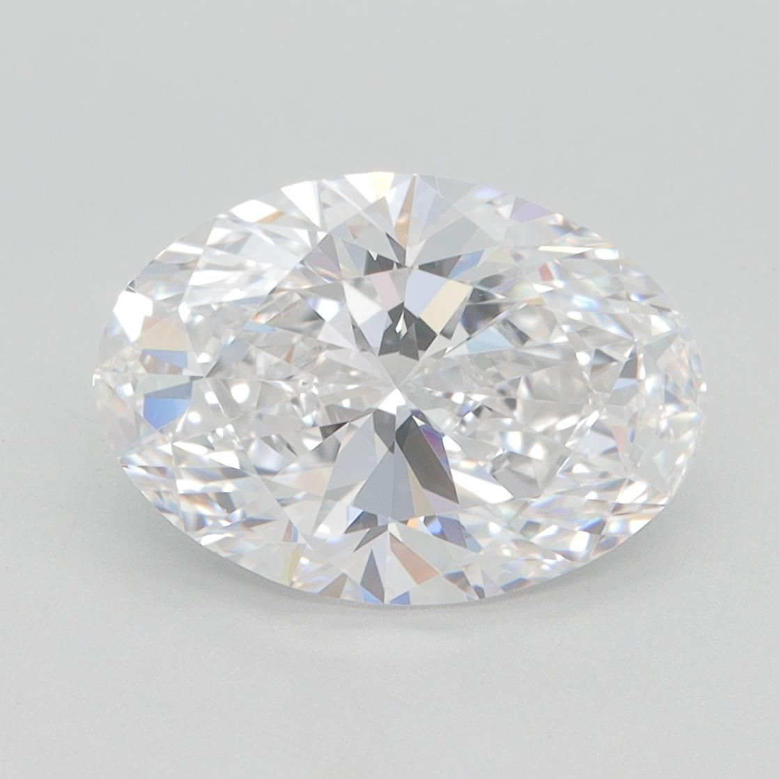 3.08ct Oval D VVS1 Lab-Grown Diamond
