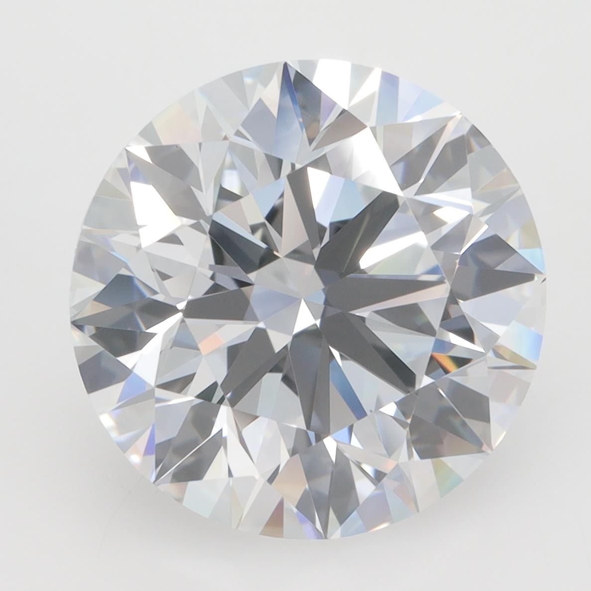 5.46ct Round D VVS2 Lab-Grown Diamond