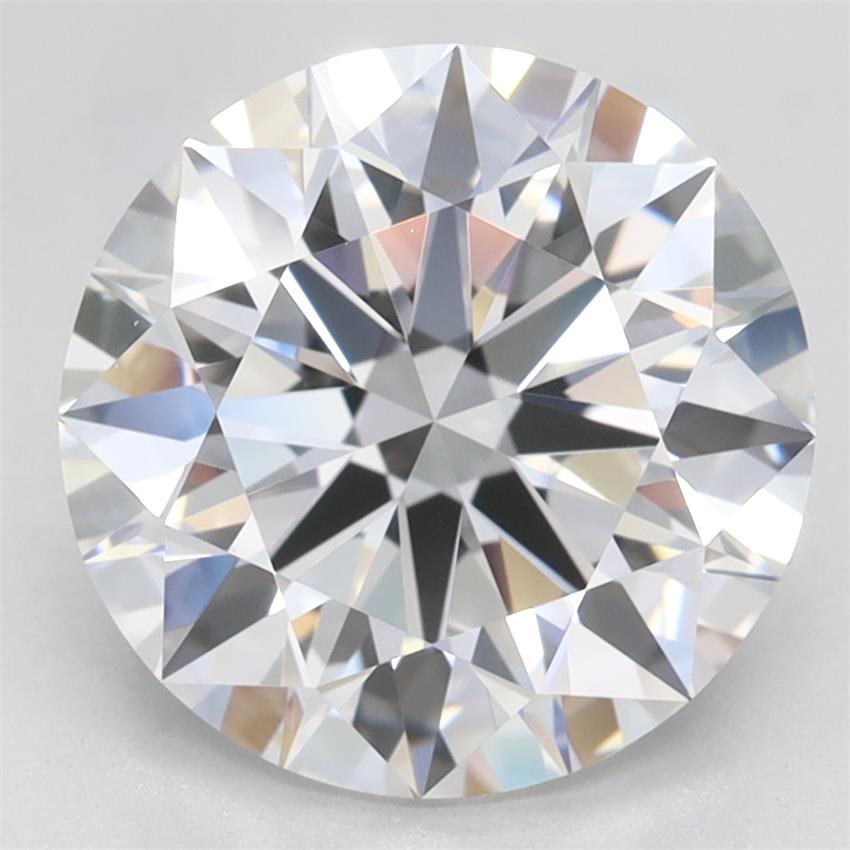 3.13ct Round D VVS1 Lab-Grown Diamond
