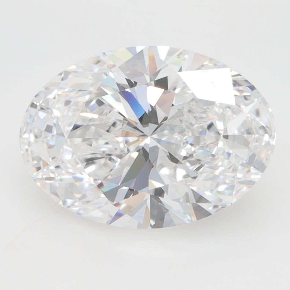 3ct Oval D FL Lab-Grown Diamond