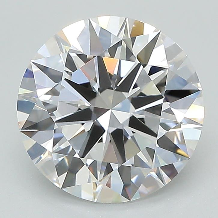 2.5ct Round D VS1 Lab-Grown Diamond