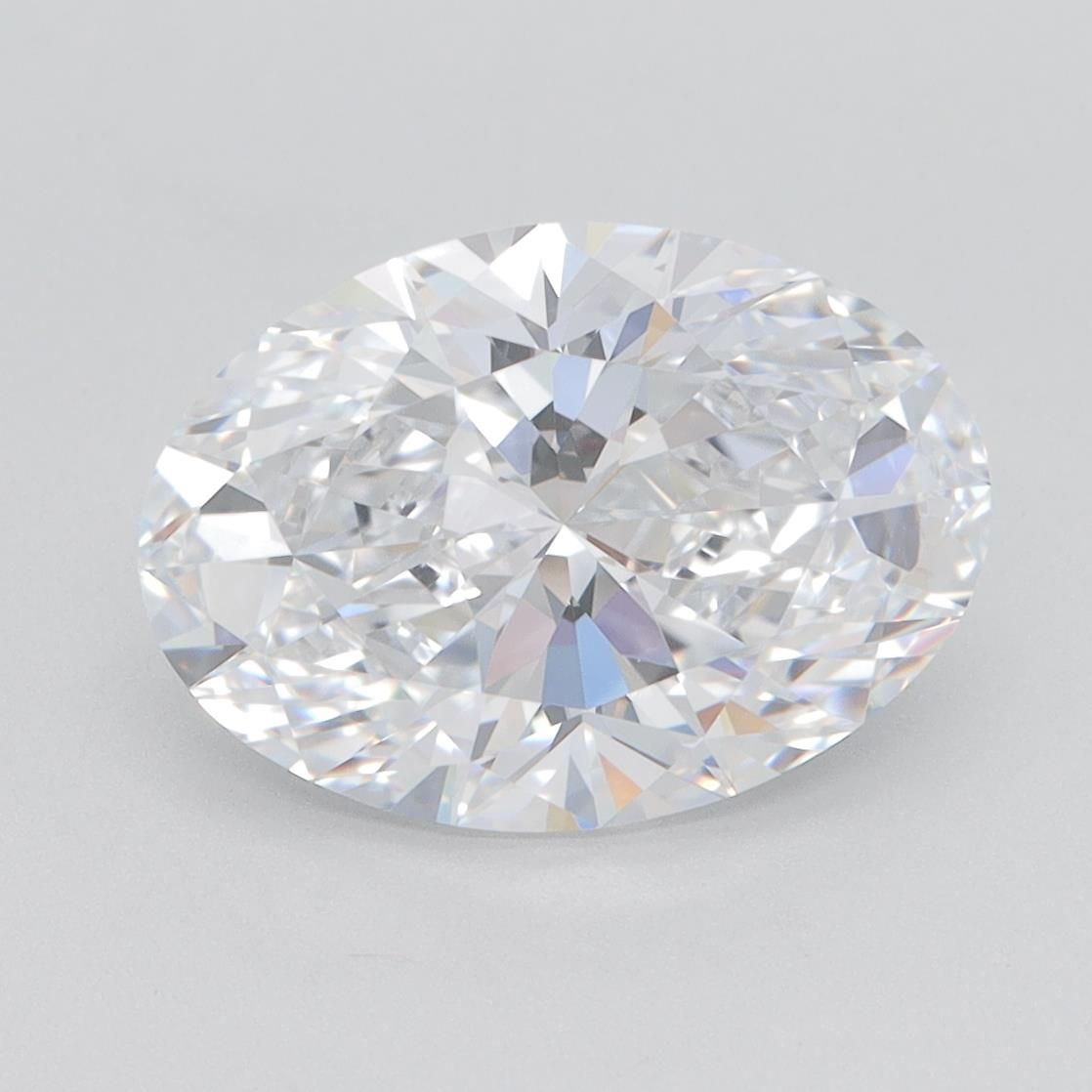 3.1ct Oval D VVS1 Lab-Grown Diamond
