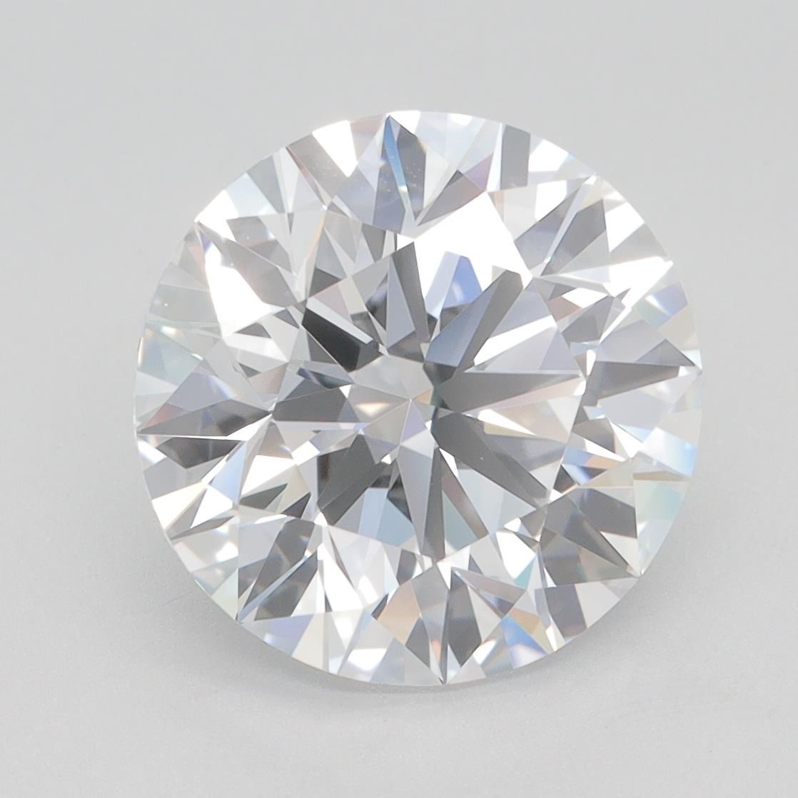 4.5ct Round D VVS1 Lab-Grown Diamond