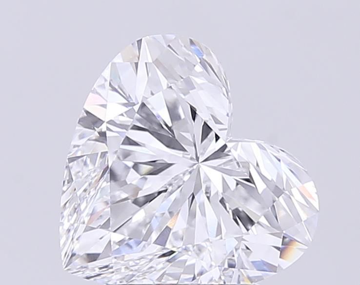 3.3ct Heart D VVS2 Lab-Grown Diamond