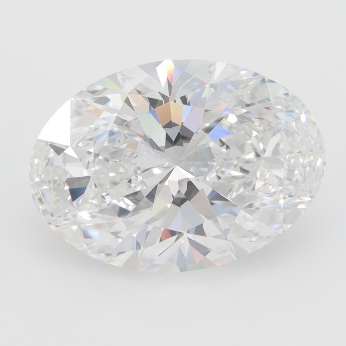 3.4ct Oval E VVS2 Lab-Grown Diamond