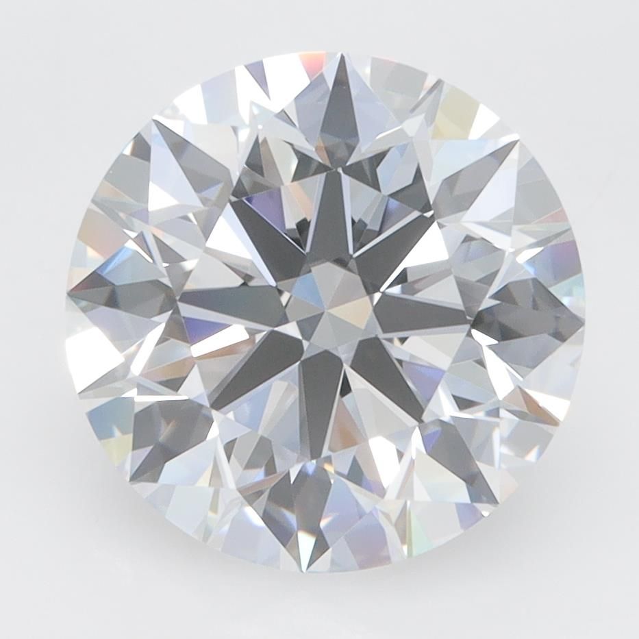 4.24ct Round D VVS1 Lab-Grown Diamond
