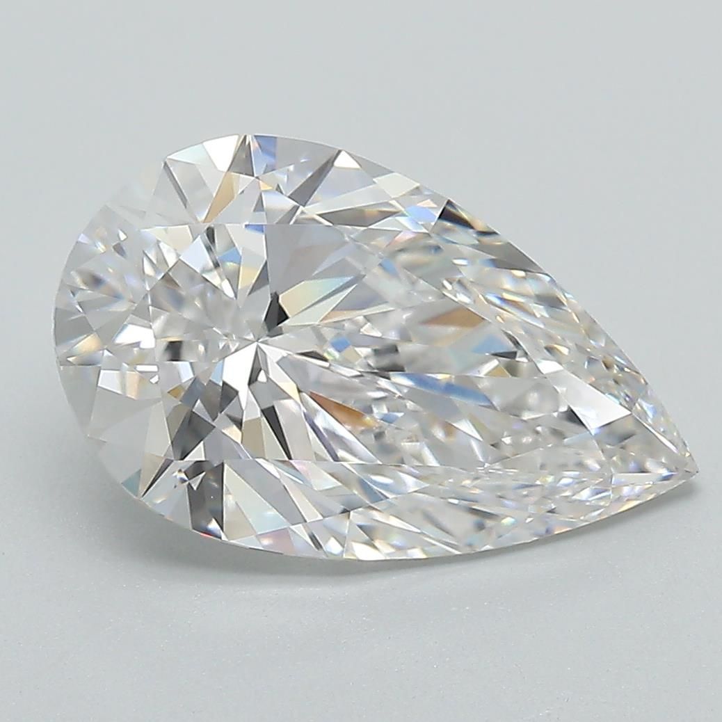3.34ct Pear E VVS2 Lab-Grown Diamond