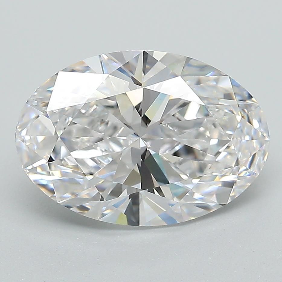 3.08ct Oval D VVS2 Lab-Grown Diamond