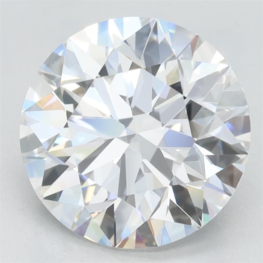 3.13ct Round D VVS1 Lab-Grown Diamond