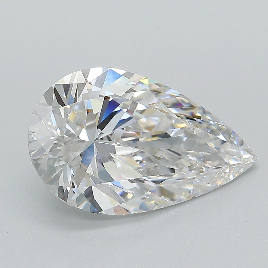 3.08ct Pear E VVS1 Lab-Grown Diamond