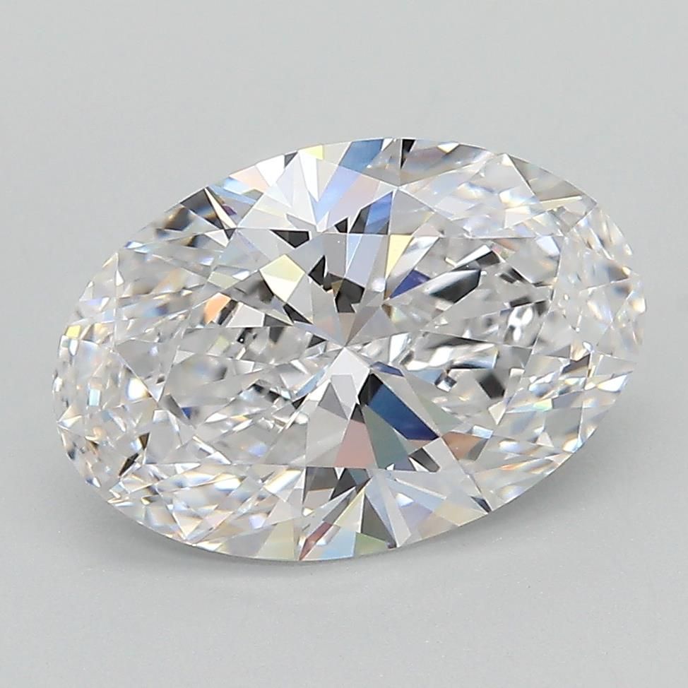 3.09ct Oval D VVS2 Lab-Grown Diamond