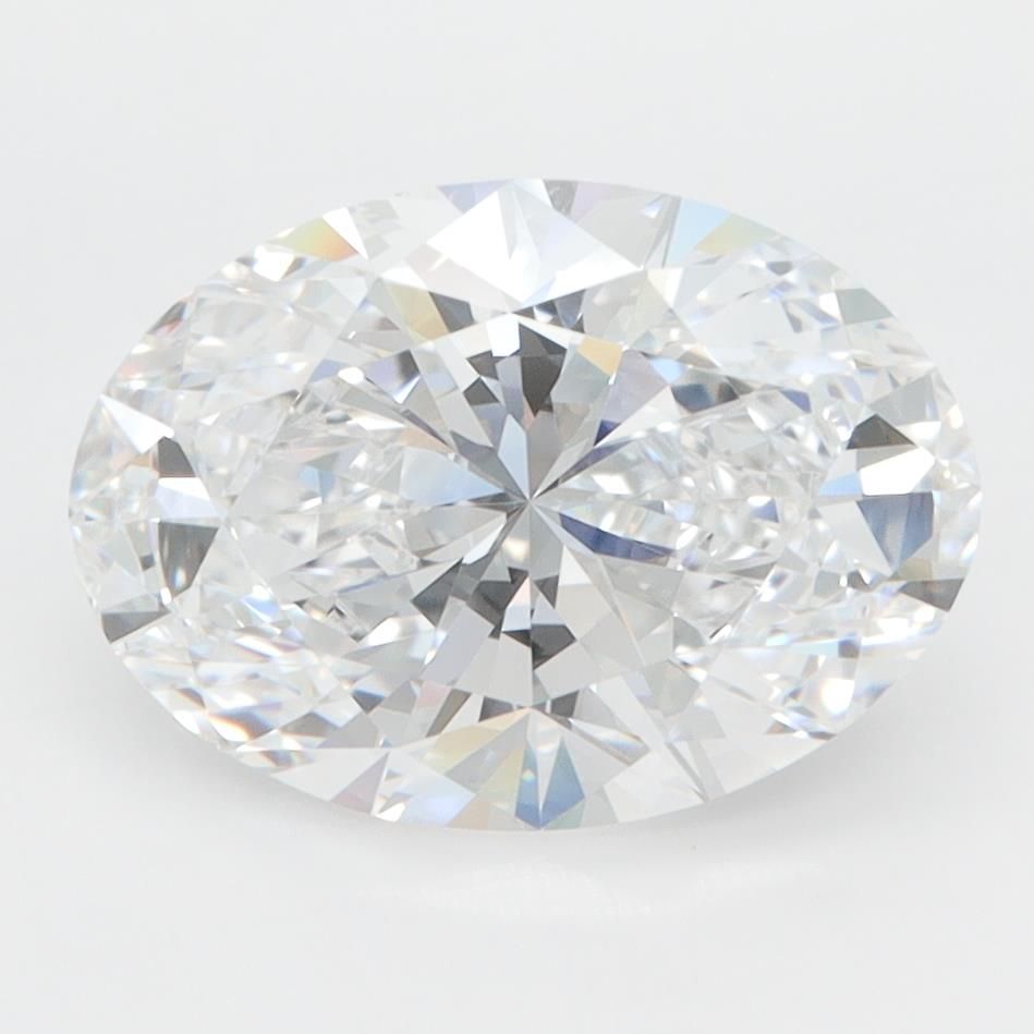 3.06ct Oval D VVS1 Lab-Grown Diamond