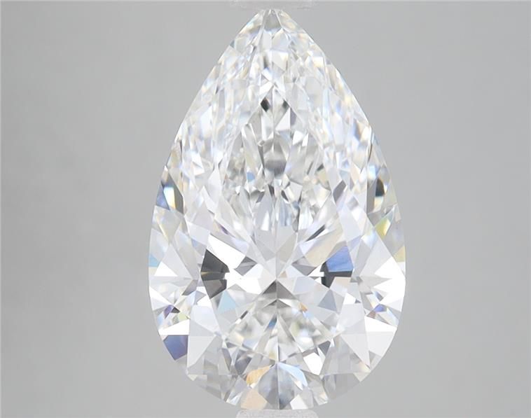 3.16ct Pear F VS1 Lab-Grown Diamond