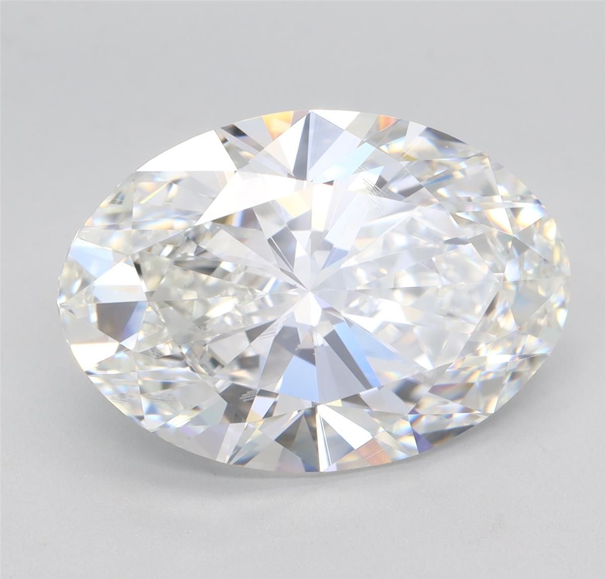 7.01ct Oval E SI1 Lab-Grown Diamond
