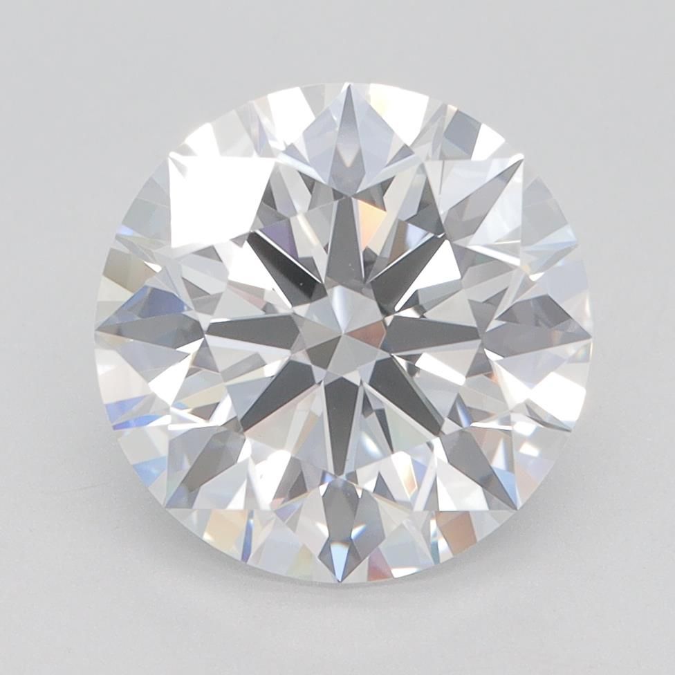 5.3ct Round D VVS2 Lab-Grown Diamond