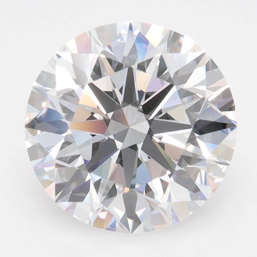 3.6ct Round D FL Lab-Grown Diamond