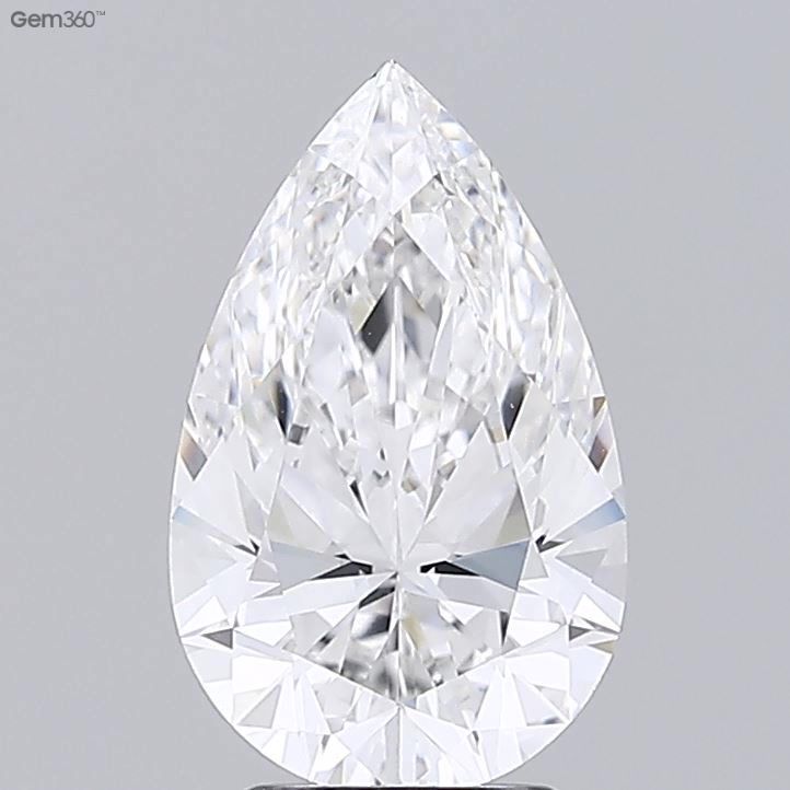 3.52ct Pear F VVS2 Lab-Grown Diamond