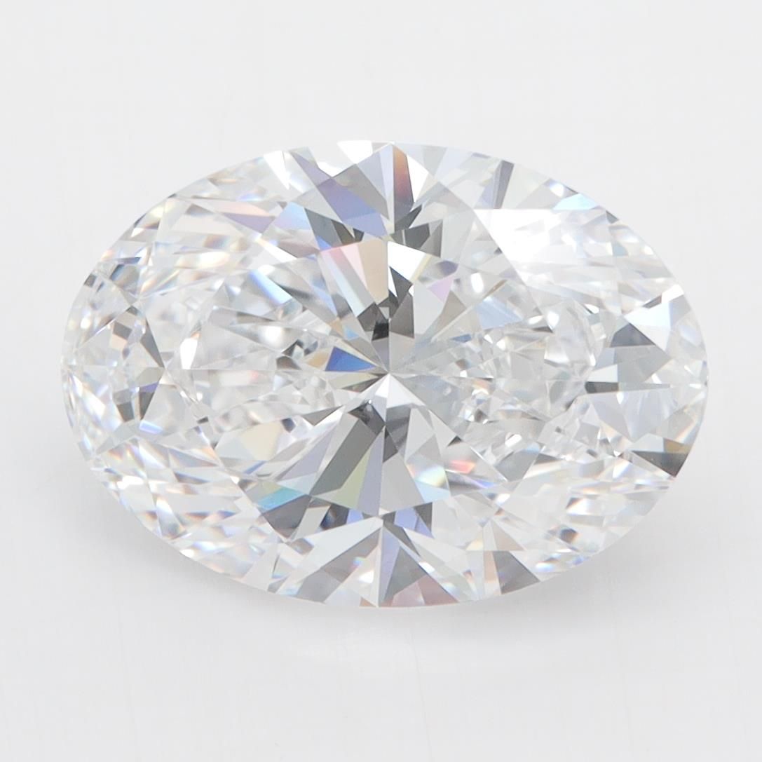 4.28ct Oval D VVS2 Lab-Grown Diamond
