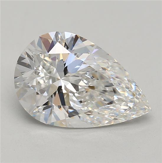 2.58ct Pear E IF Lab-Grown Diamond