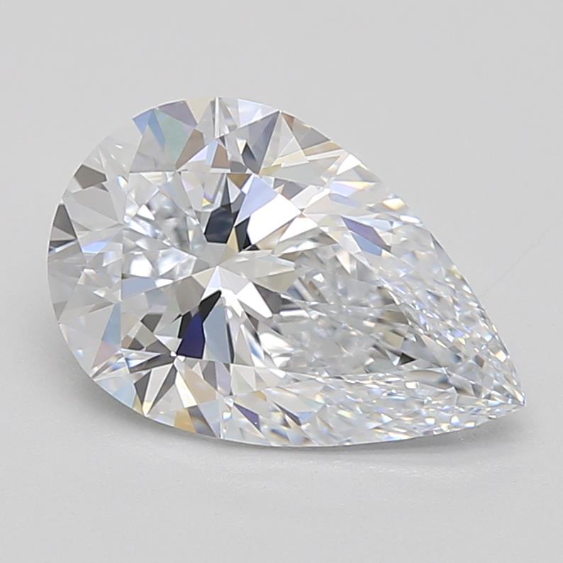 2ct Pear E IF Lab-Grown Diamond