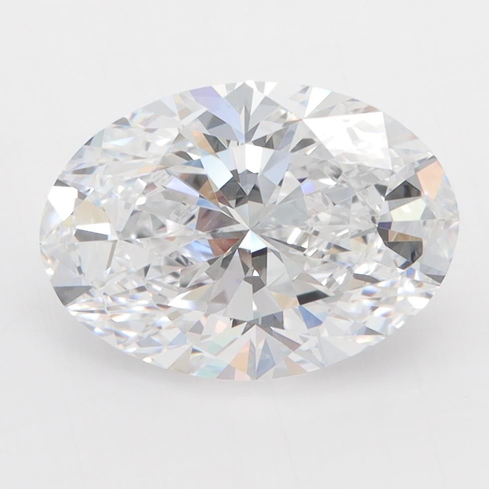 3.06ct Oval D VVS2 Lab-Grown Diamond