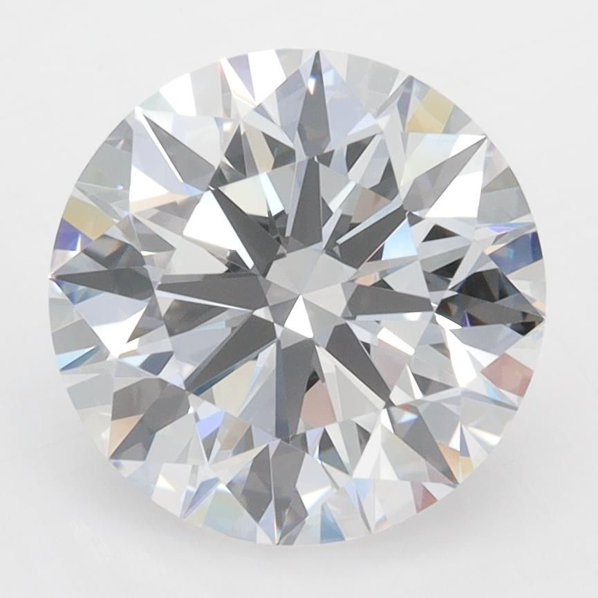 3.7ct Round D VVS1 Lab-Grown Diamond