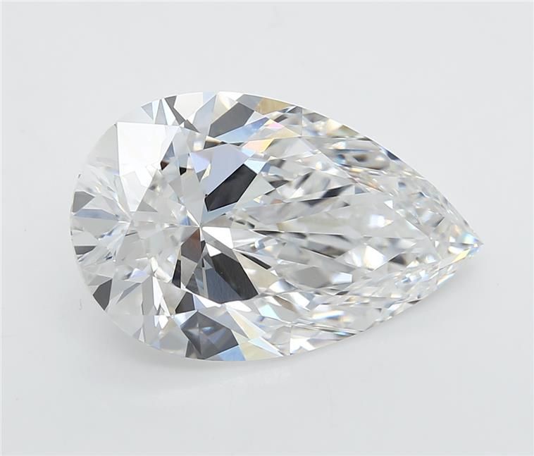6.56ct Pear E VS1 Lab-Grown Diamond