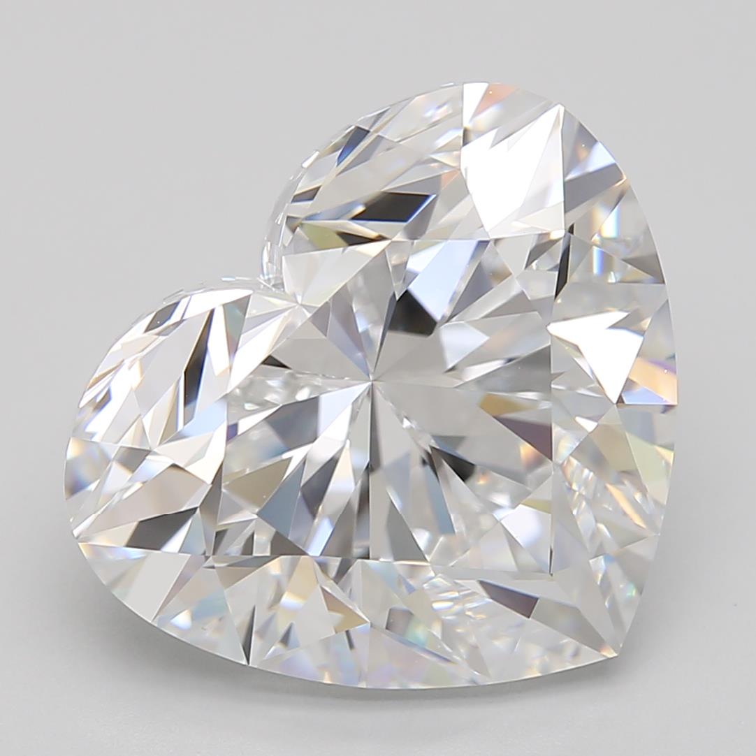 10.01 Carat HEART Shape D Colour VVS1 Clarity  Cut - White Lab Diamond - 2752914