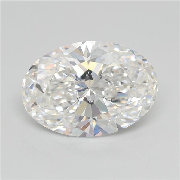 3.75ct Oval E VVS2 Lab-Grown Diamond