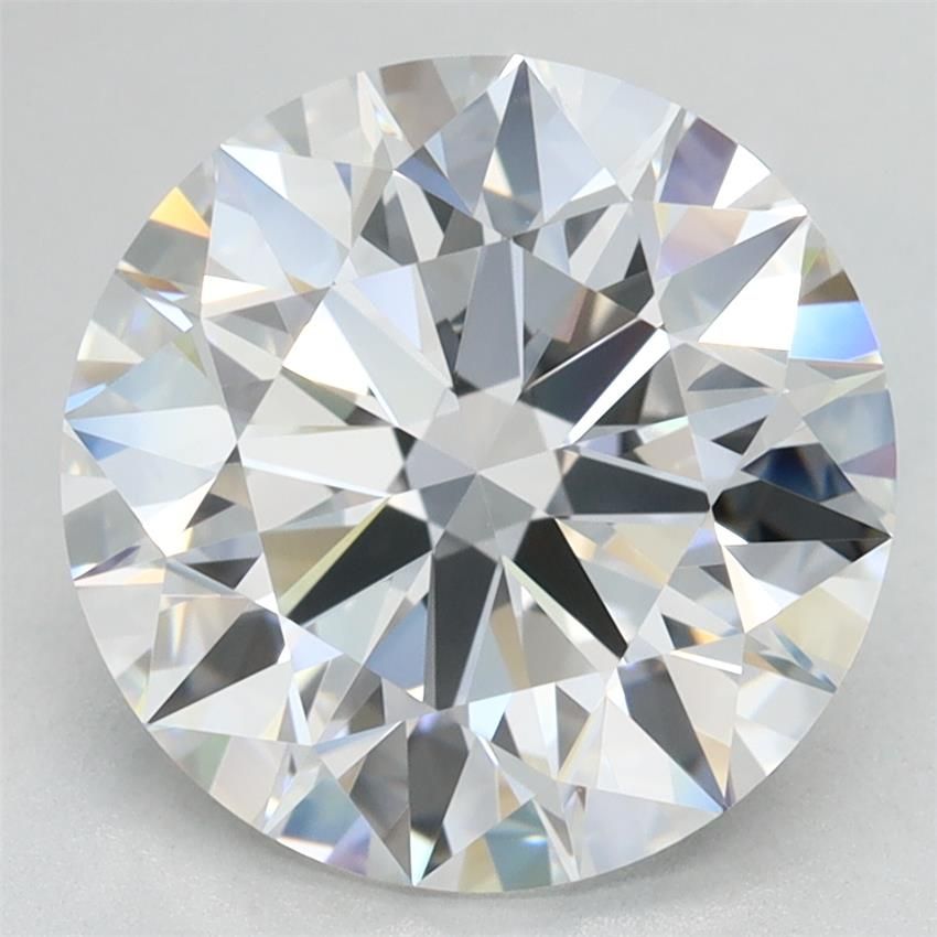 3.65ct Round D VVS2 Lab-Grown Diamond