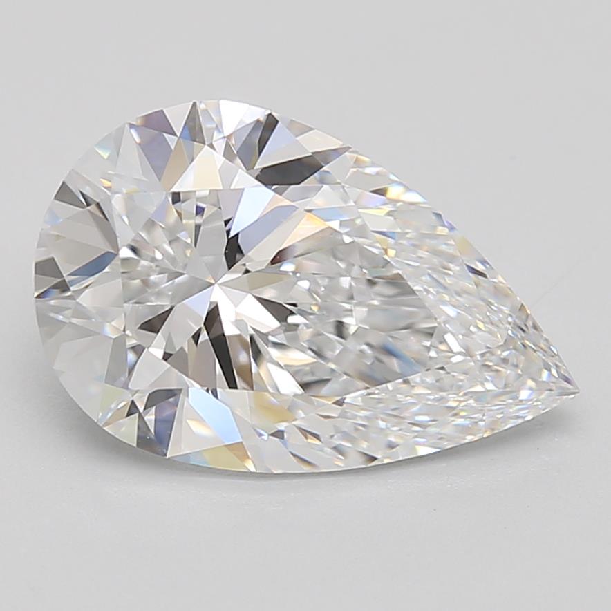 2.86ct Pear D VVS1 Lab-Grown Diamond