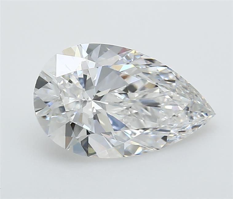 3.04ct Pear D VVS2 Lab-Grown Diamond