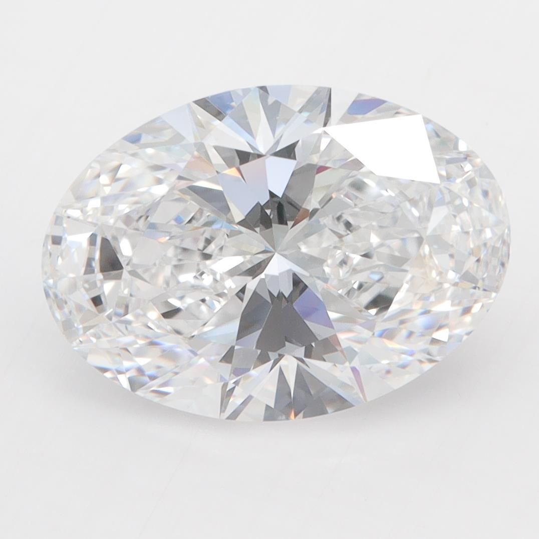 4.1ct Oval D VVS2 Lab-Grown Diamond