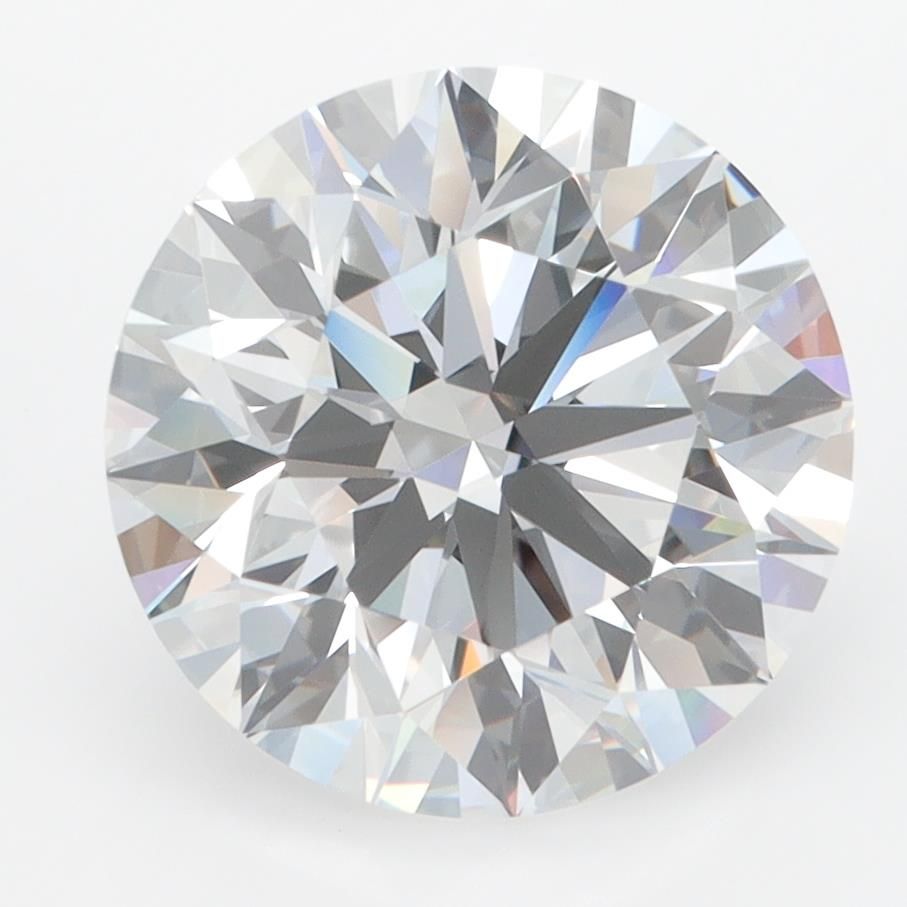 4.25ct Round D VVS1 Lab-Grown Diamond