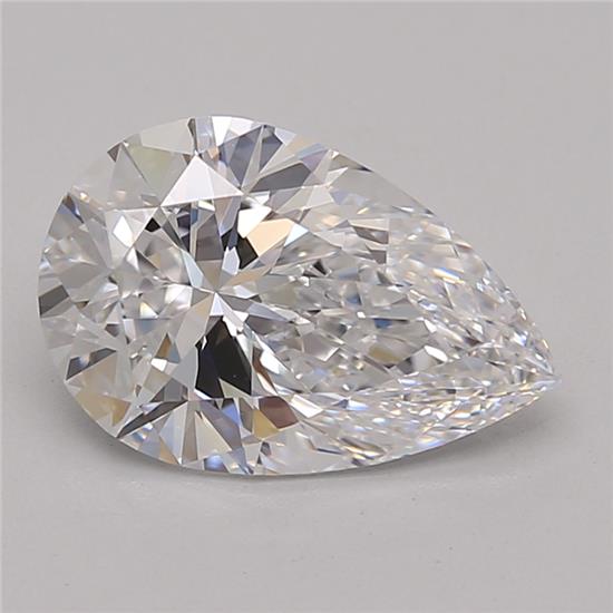 2.15ct Pear D IF Lab-Grown Diamond