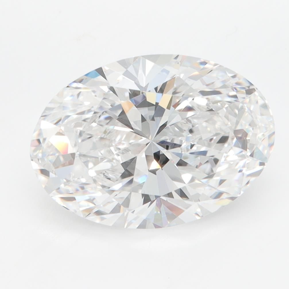 3.26ct Oval D VVS1 Lab-Grown Diamond