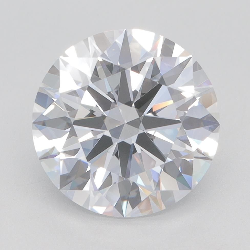 3.64ct Round E VVS2 Lab-Grown Diamond