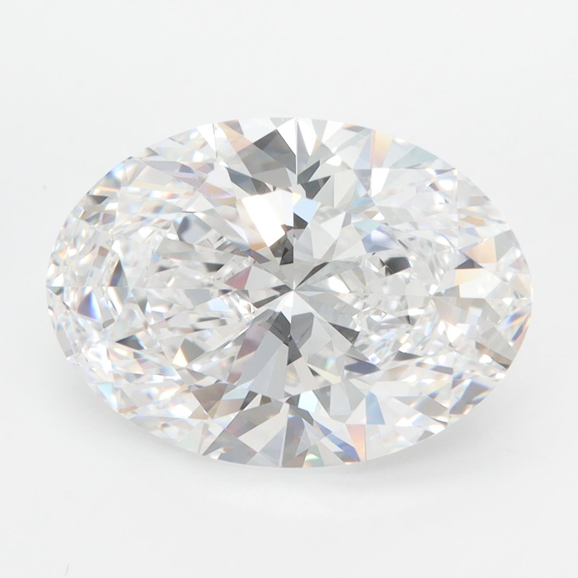 5.34ct Oval D VVS1 Lab-Grown Diamond