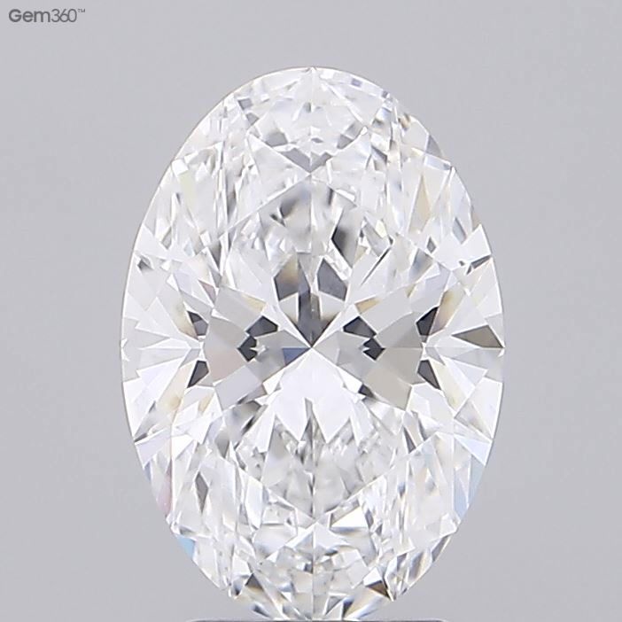 3.04ct Oval E VVS1 Lab-Grown Diamond